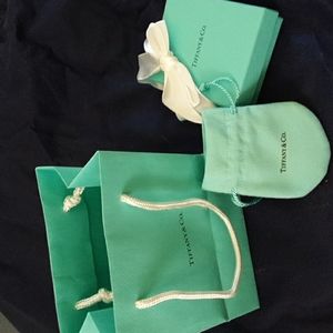 Tiffany & Co bag, box, ribbon, pouch